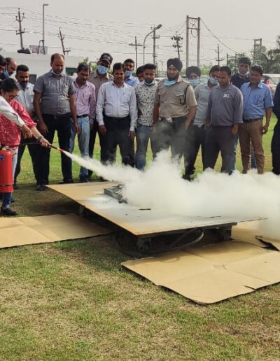 Fire Fighting Drill Training by Life First Solutions
